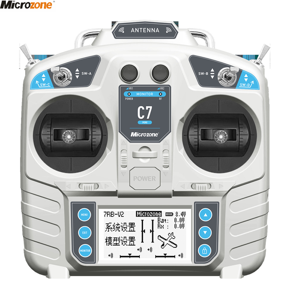 Rc Helicopter Battery - MicroZone MC7 Pengendali C7 Pemancar MINI