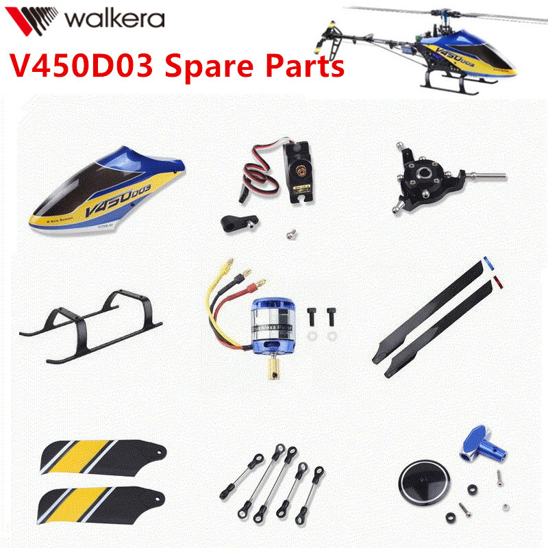 Rc Helicopter Coaxial - Walkera V450D03 helikopter RC suku cadang