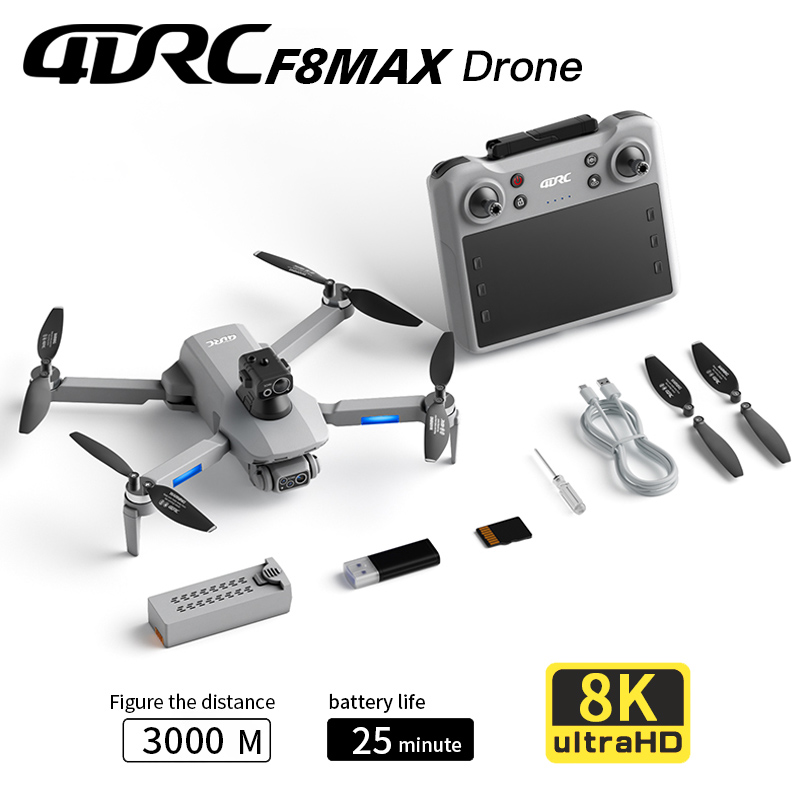 Rc Helicopter Case - Drone Profesional F8 MAX GPS dengan