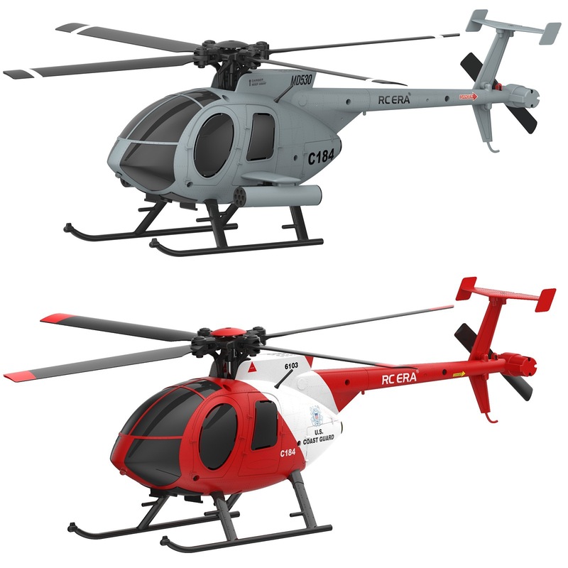 Rc Helicopter Single Rotor - Helikopter RC RCERA C184 6 Axis