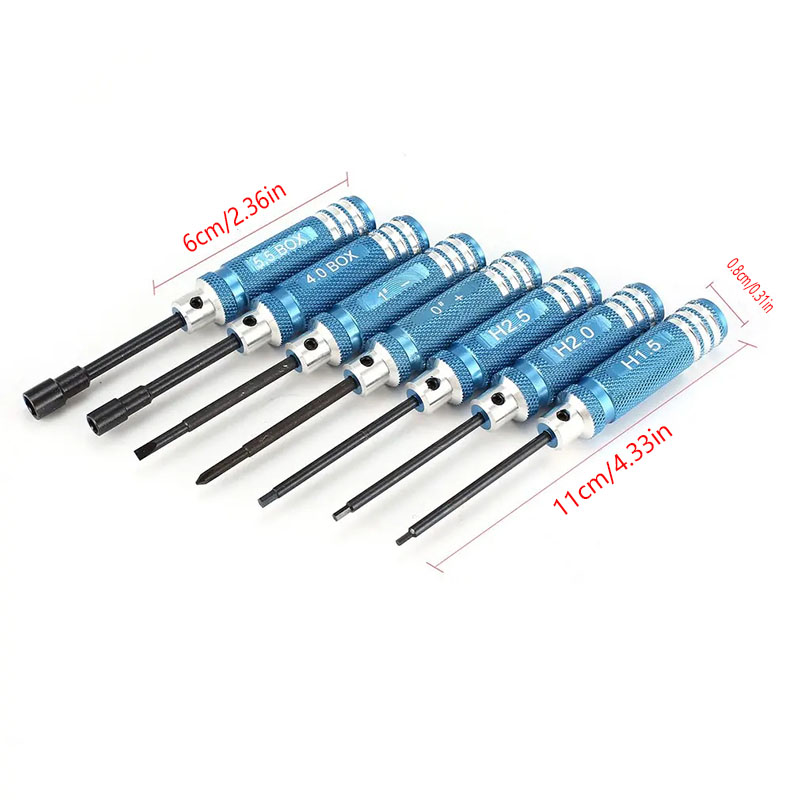 7 Buah Set Obeng Hex RC 1.5 2. - Rc Helicopter Tool Kit ulasan dan harga