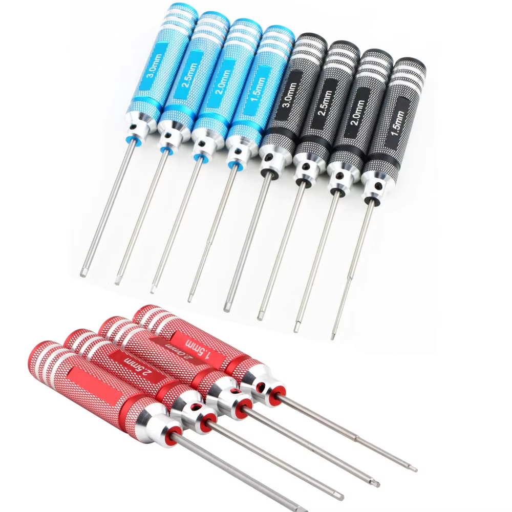 4 Buah Set Obeng Hex Lapisan T - Rc Helicopter Tool Kit ulasan dan harga