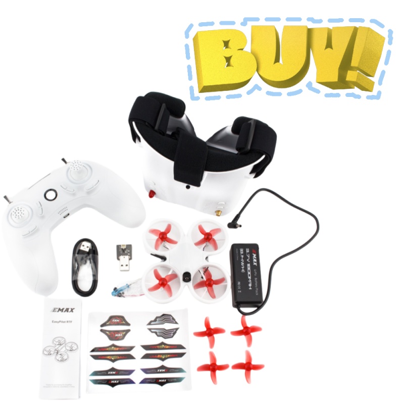 EMAX EZ Pilot 82MM Mini 5.8G D - Rc Helicopter Electric ulasan dan harga