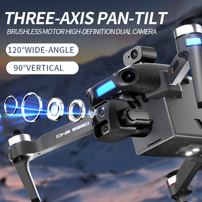 Drone Kamera Ganda 8K Baru 202 - Rc Helicopter Electric ulasan dan harga