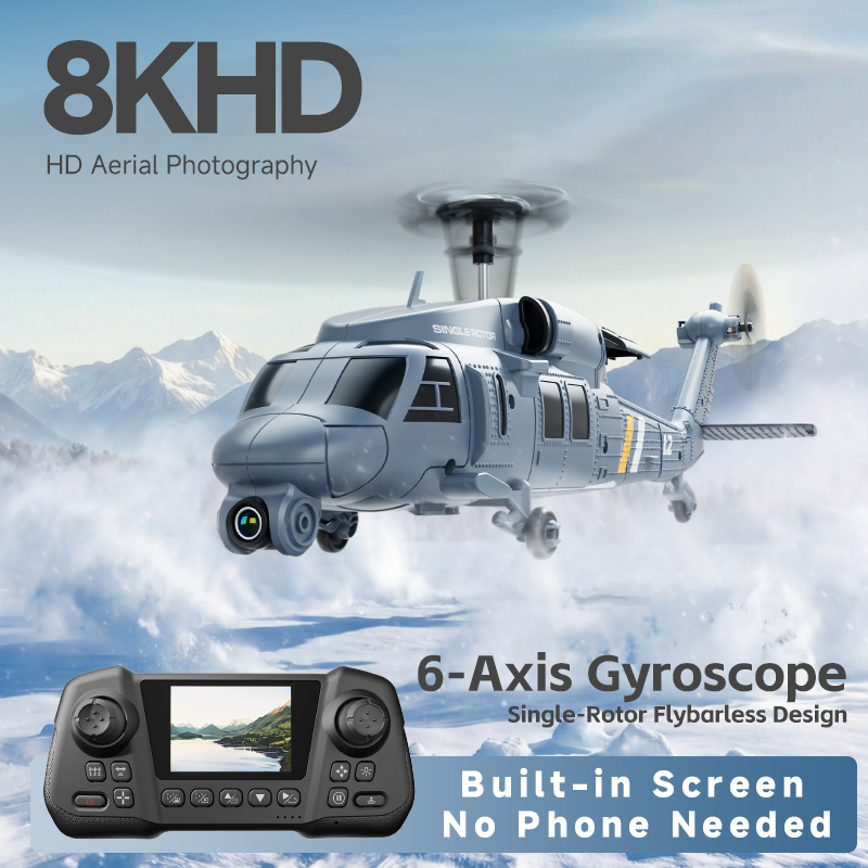 Helikopter Tempur Militer Apac - Rc Helicopter Single Rotor ulasan dan harga