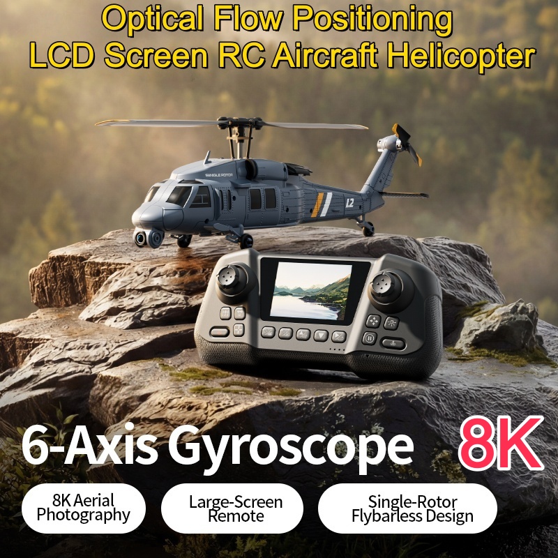 Helikopter Layar Remote Contro - Rc Helicopter Single Rotor ulasan dan harga
