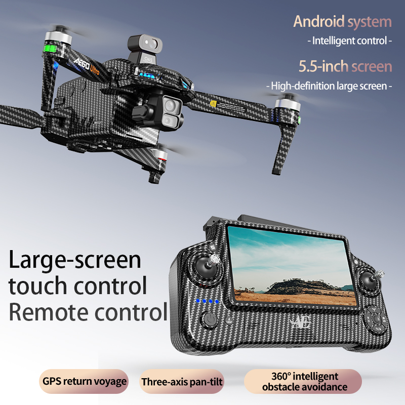Drone Profesional AE60 GPS Kam - Rc Helicopter Electric ulasan dan harga