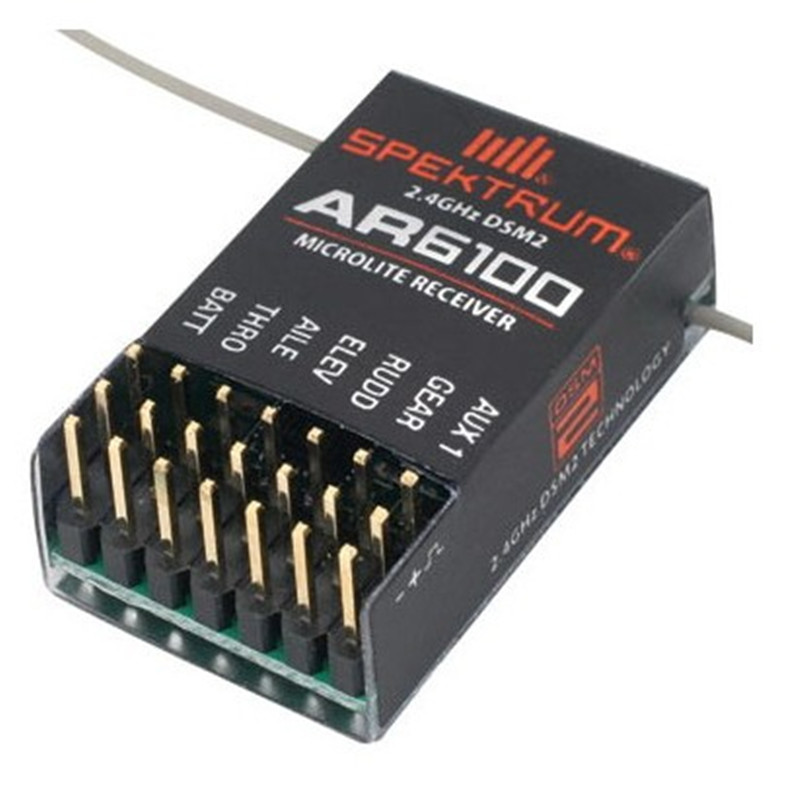 AR6100 DSM2 6CH 2.4GHz Penerim - Rc Helicopter Remote Control ulasan dan harga