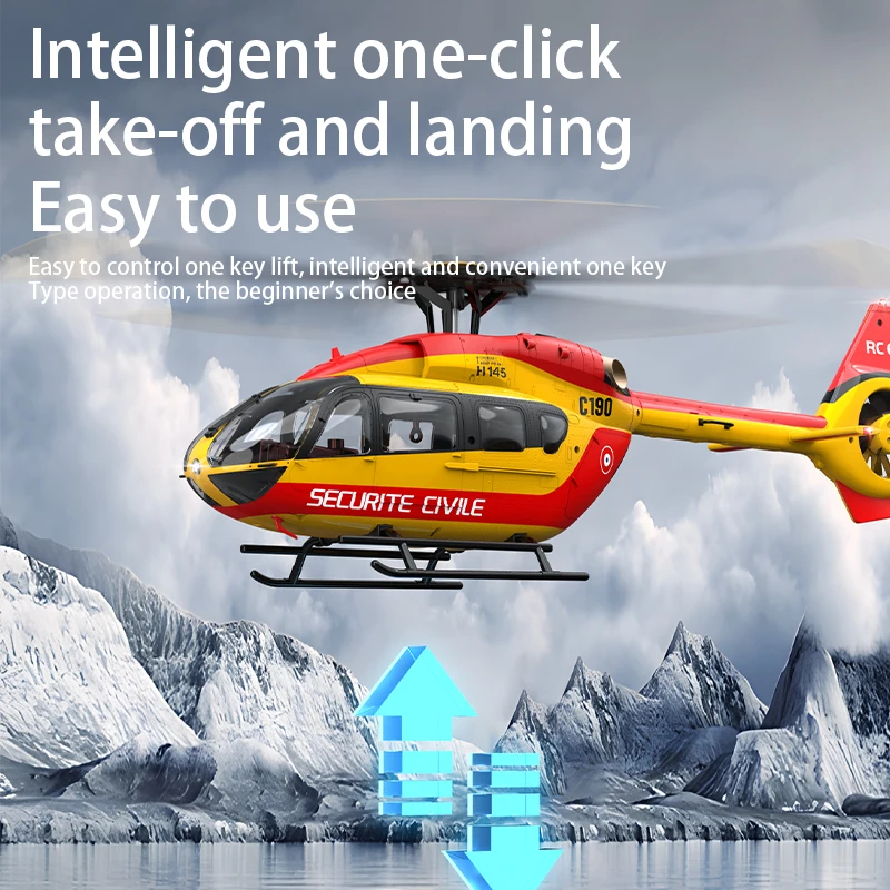 Helikopter RC C190 2.4G 6-Axis - Rc Helicopter Large ulasan dan harga