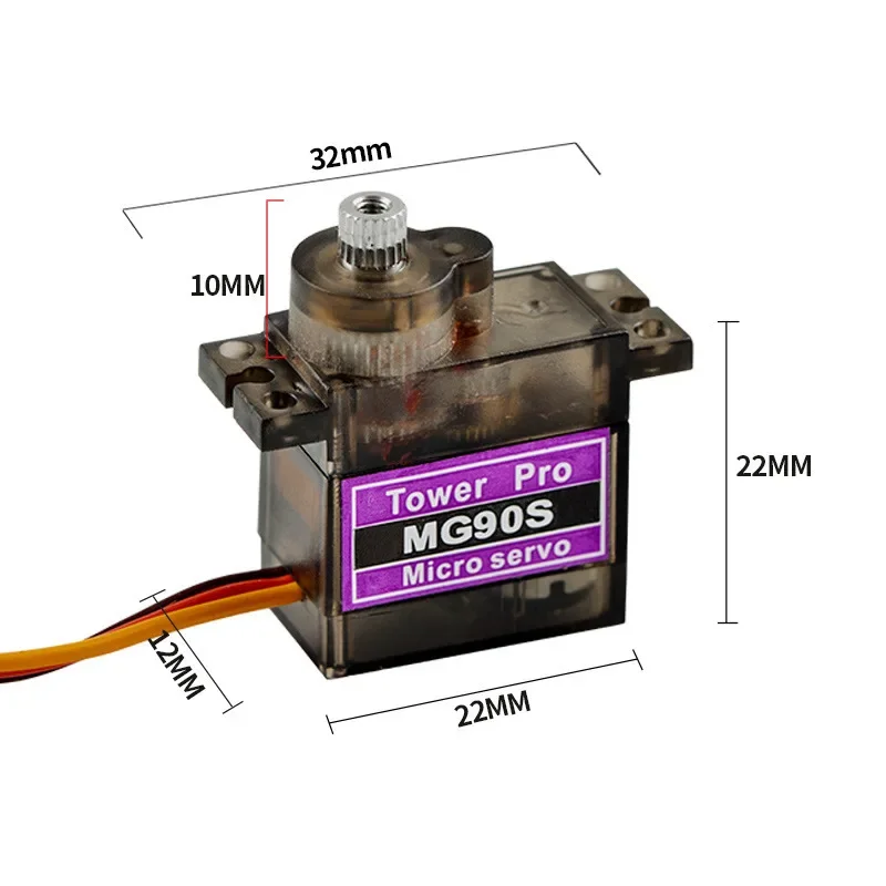 SG90/MG90S 9G Servo Digital Mi - Rc Helicopter Servo ulasan dan harga