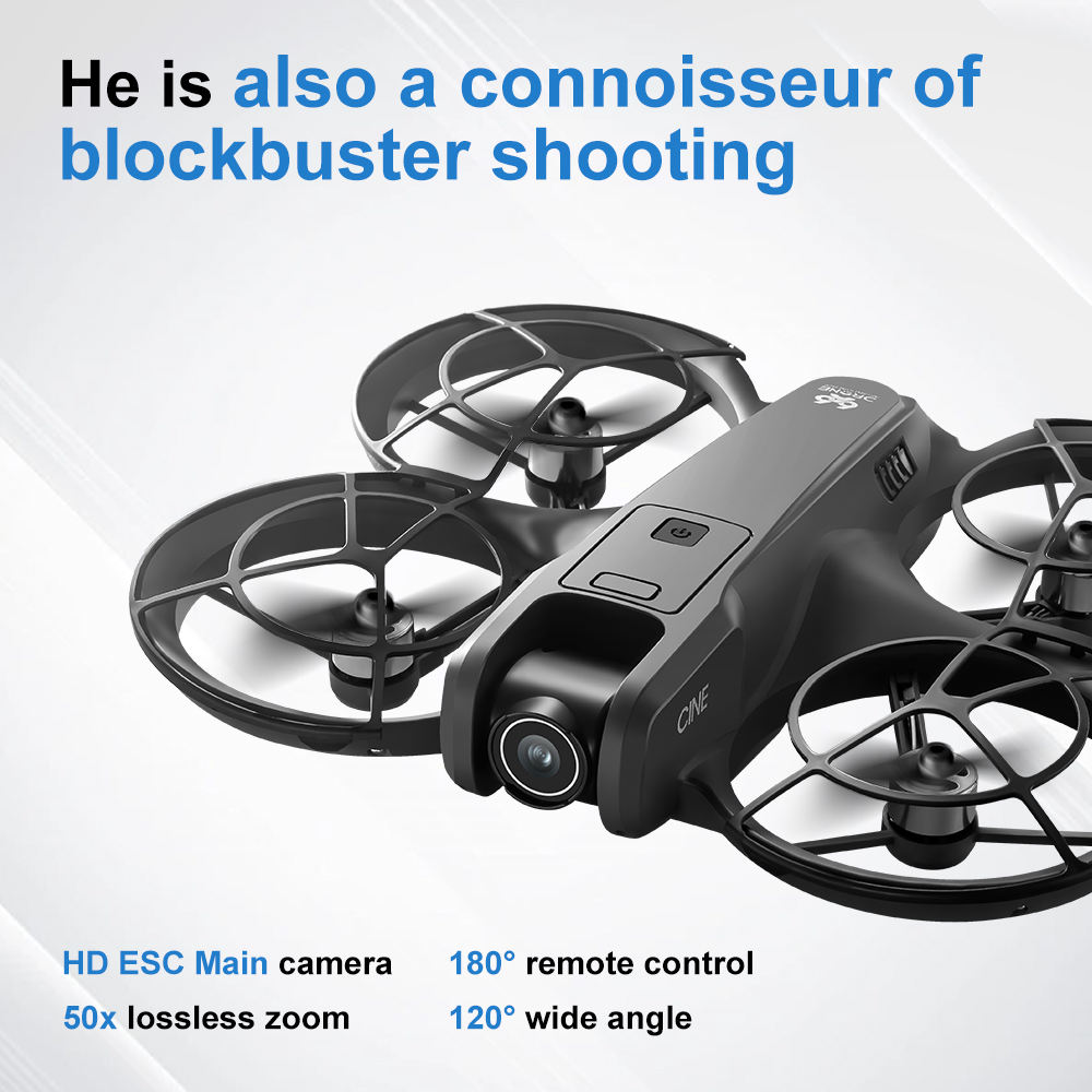 V666 Drone Mini Lipat 4K Kamer - Rc Helicopter Case ulasan dan harga