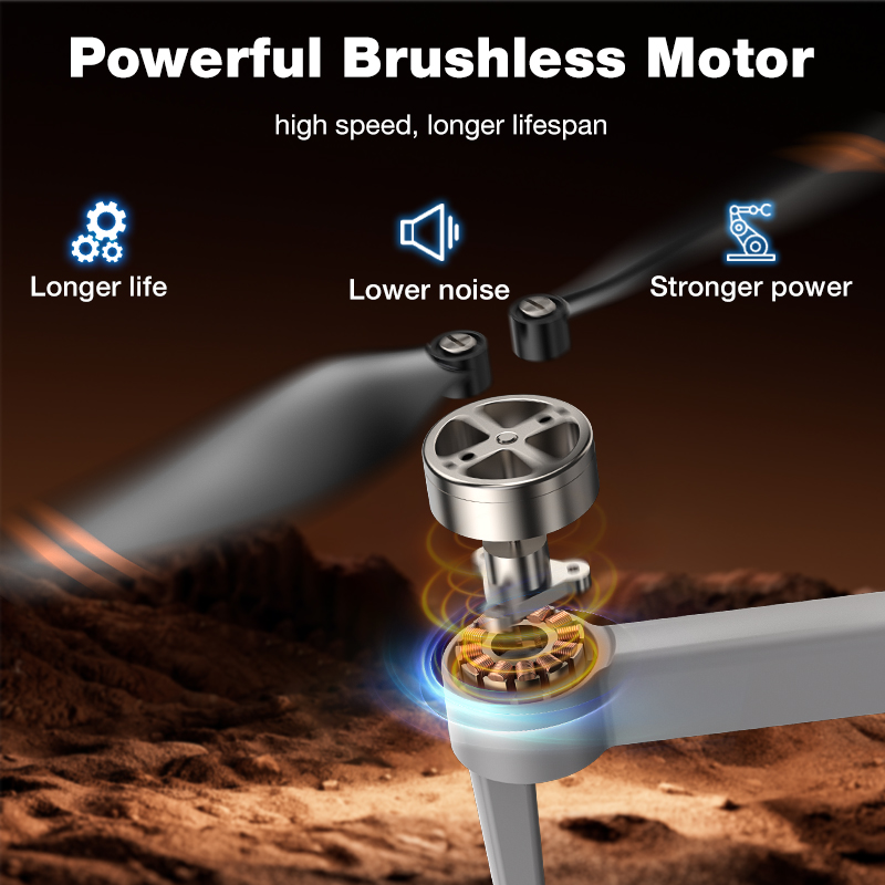 Drone Baru L017 Pro Brushless  - Rc Helicopter Electric ulasan dan harga
