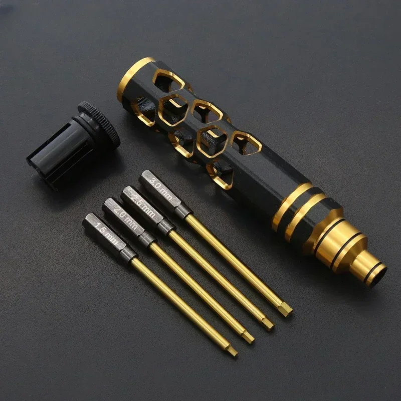 4 Dalam 1 Set Obeng Kepala Hek - Rc Helicopter Tool Kit ulasan dan harga