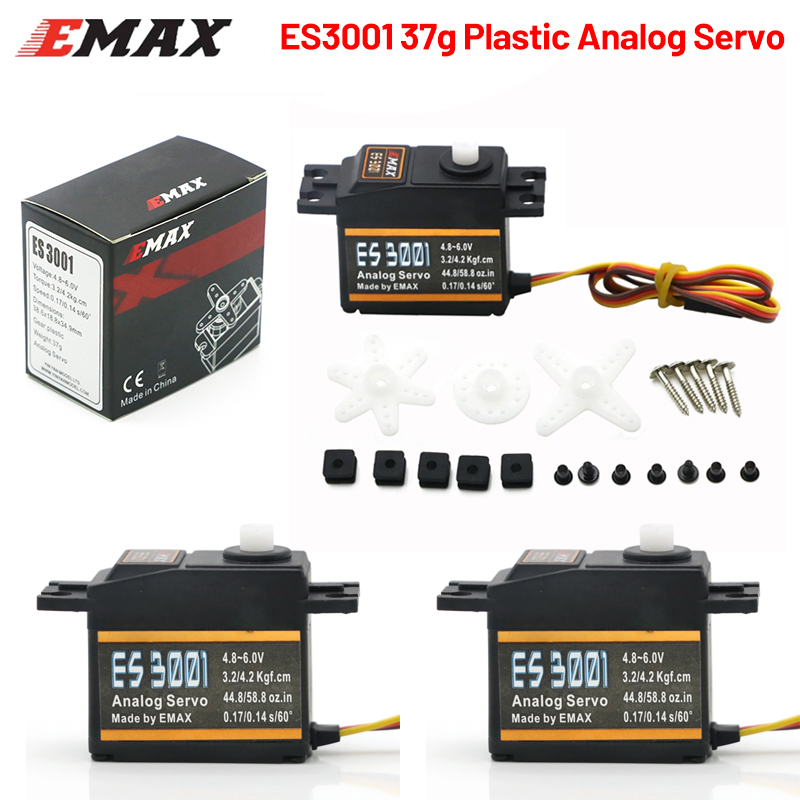 1/4 Buah EMAX ES3001 4.8-6.0V  - Rc Helicopter Parts ulasan dan harga