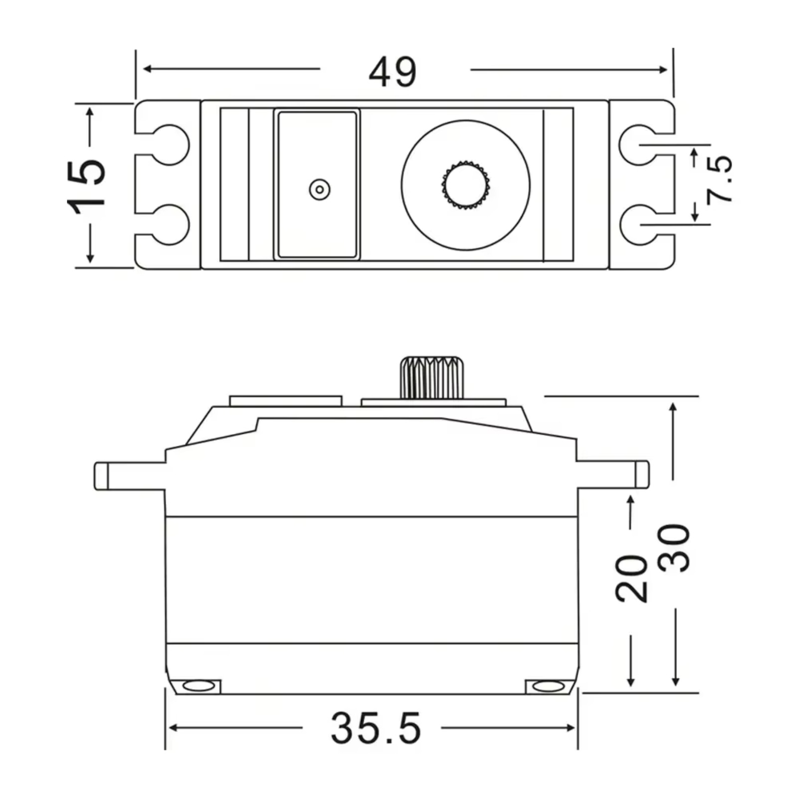 JX PDI-HV2545MG Servo RC Digit - Rc Helicopter Motor ulasan dan harga